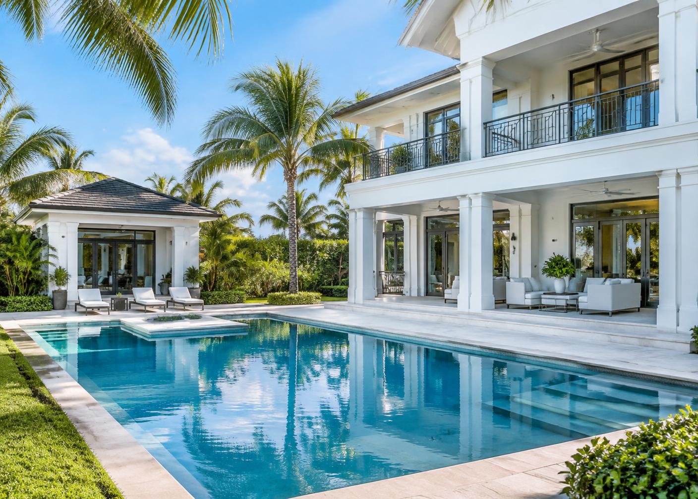 Elegant South Florida home prepared for market